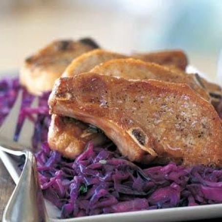 Pork Chops with Cider Glaze