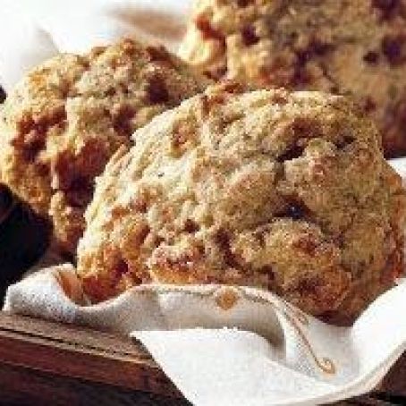 Banana-Toffee Drop Scones