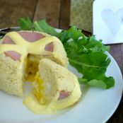 Gluten Free Bread in a Cup Eggs Benedict