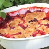 Grandma's Famous Strawberry Peach Cobbler