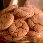 Molasses Ginger Cookies