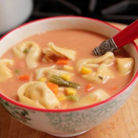 Veggie Tortellini Soup