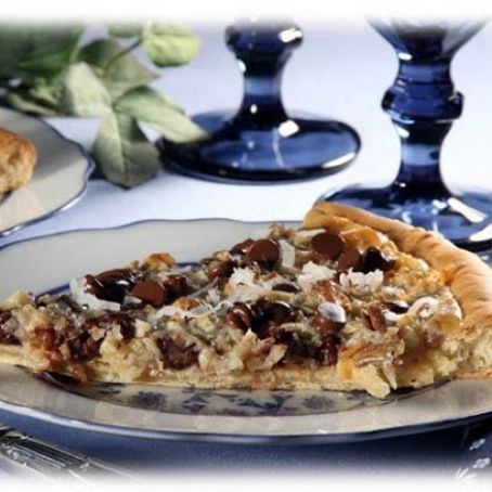 German Chocolate Pizza