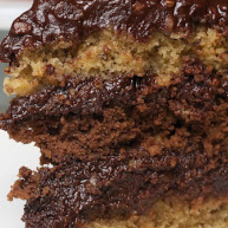 CAKE - Double Nut Drenched Chocolate Cake