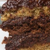 CAKE - Double Nut Drenched Chocolate Cake