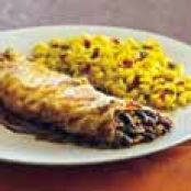Southwest Beef and Black Bean Enchiladas