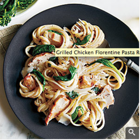 Grilled Chicken Florentine Pasta