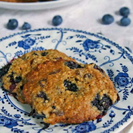 Blueberry Oatmeal Chocolate Chip Cookies
