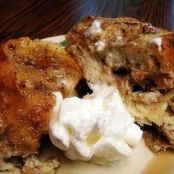 Overnight Stuffed Banana Fosters French Toast