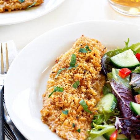 Spicy Ritz Cracker Chicken