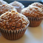 Jumbo Pumpkin Spice Streusel Muffins