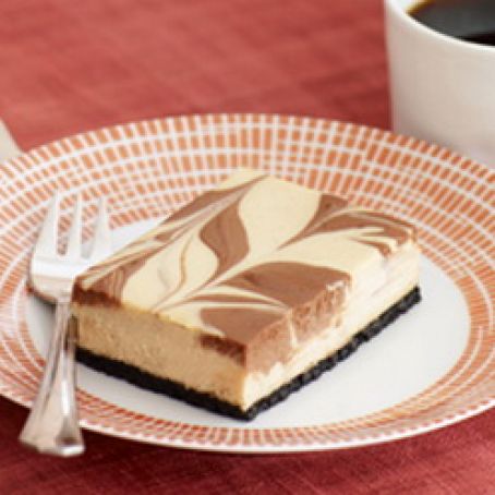 Cappuccino Chocolate Cheesecake Bars