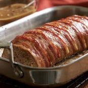 MEATLOAF-Bacon Wrapped Meatloaf
