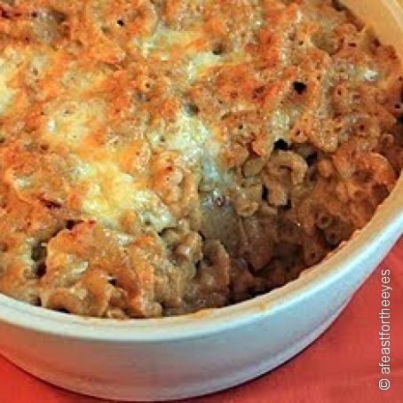 Pumpkin and Caramelized Onion Macaroni and Cheese