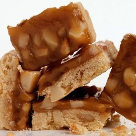 Macadamia Maple Sticky Bars