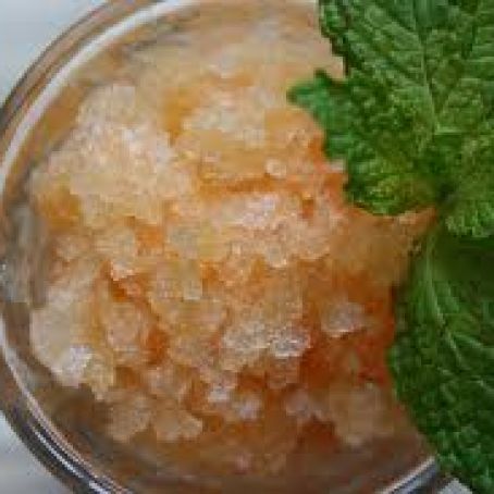Cantaloupe Granita