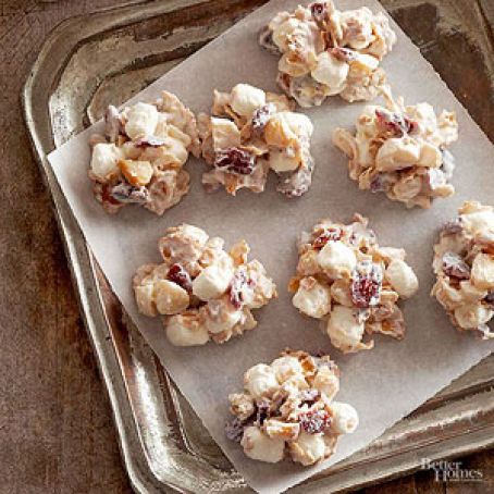 Cranberry-Vanilla Cereal Drops