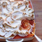 Sweet-Potato Puree with Toasted Meringue