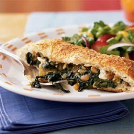Spinach and Feta-Stuffed Focaccia (CL)