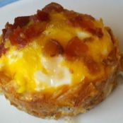 Hashbrown Egg Cupcakes