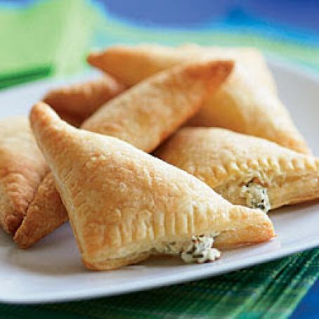 Goat Cheese, Lemon & Chive Turnovers