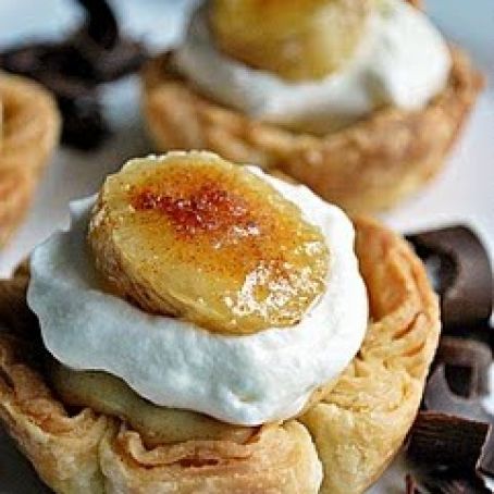 Mini Banana Cream Pies