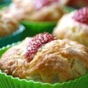 Strawberry Rhubarb Muffins