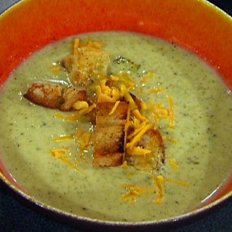 Meals (Broccoli & Cheese Soup with Croutons)