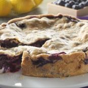 Deep Dish Lemon Blueberry Pie
