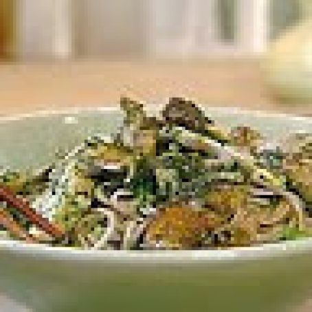 Honey Jalapeno Chicken with Sesame Soba Noodles