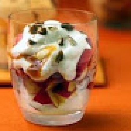 Caramel Apple Yogurt Parfaits