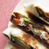 Roasted Sweet Potato & Black Bean Quesadillas