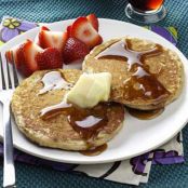 Brown Sugar Oatmeal Pancakes