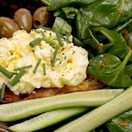 Egg Salad Sandwich for One