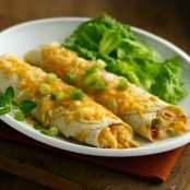 Easy Chicken and Cheese Enchiladas