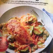 Stovetop Tarragon Chicken Recipe