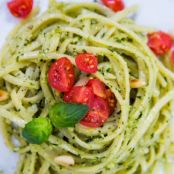 Linguine with Tomatoes and Avocado Pesto | Home & Family | Hallmark Channel