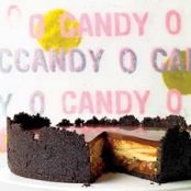 Peanut, Caramel & Chocolate Tart