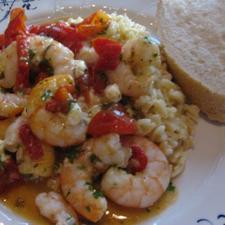 Baked Shrimp with Feta Cheese