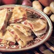 Potato & Roasted Red Pepper Quesadillas