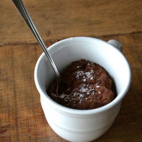 Chocolate Banana Cake Mug | Snack Girl