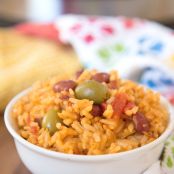 Instant Pot Arroz con Habichuelas