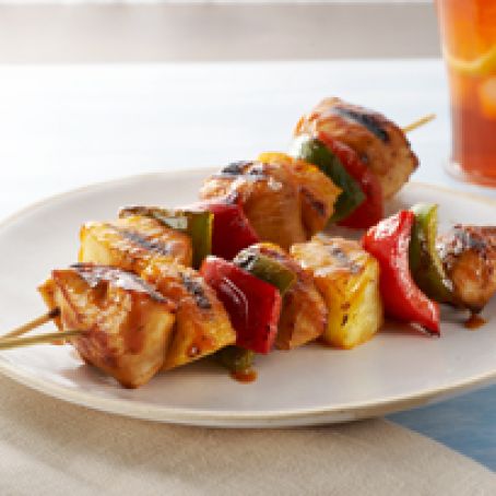 Sweet BBQ Chicken Kabobs