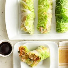 Napa Cabbage Spring Rolls