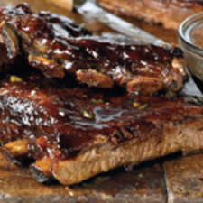 Blackberry-Jalepeno Barbeque Ribs