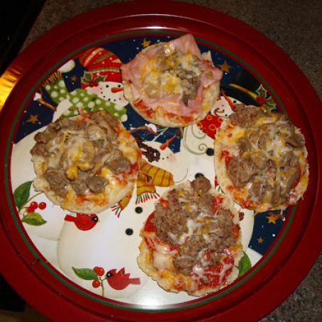 English Muffin Mini Pizzas