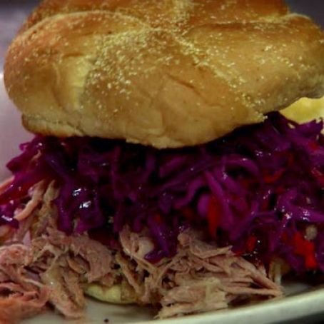 Chipotle-Habanero Pork BBQ Sandwich