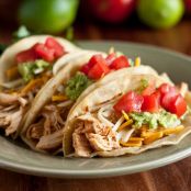 Shredded Chicken Taco