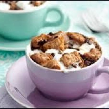 Cup o' Chocolate-Coconut Bread Pudding