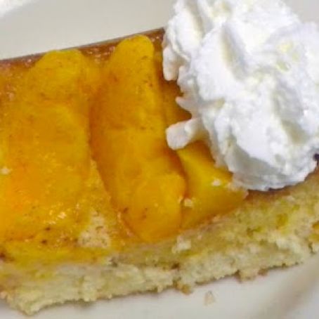 Peaches and Cream Cheesecake